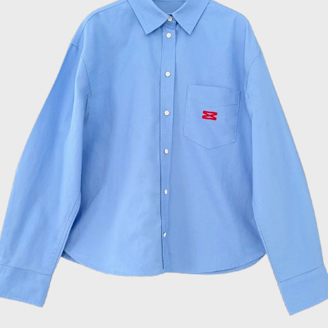 ´Kurze Bluse mit TascheI MON MARGIN I